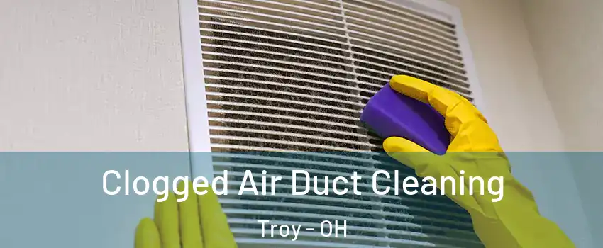  Clogged Air Duct Cleaning Troy - OH