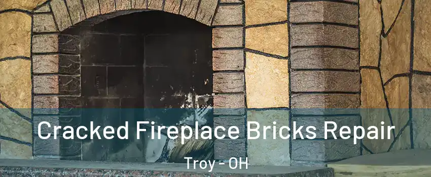  Cracked Fireplace Bricks Repair Troy - OH