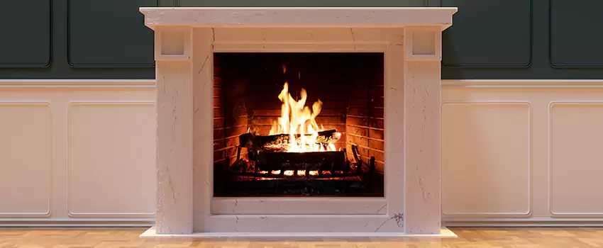 Decorative Electric Fireplace Installation in Troy, Ohio