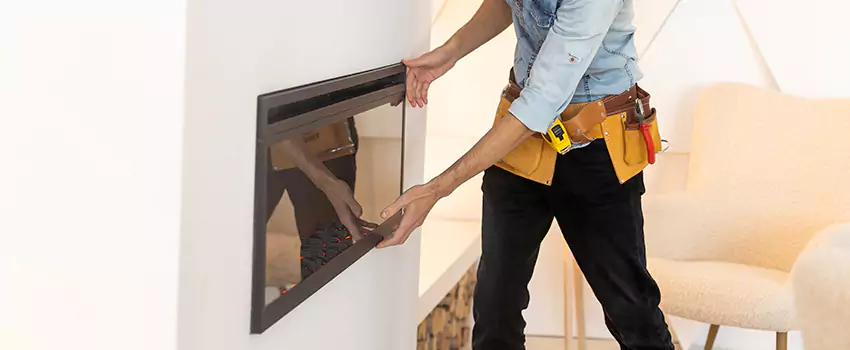Metal Fireplace Installation in Troy, Ohio