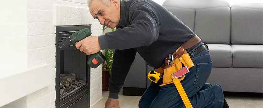 New Indoor Fireplace Installation in Troy, Ohio
