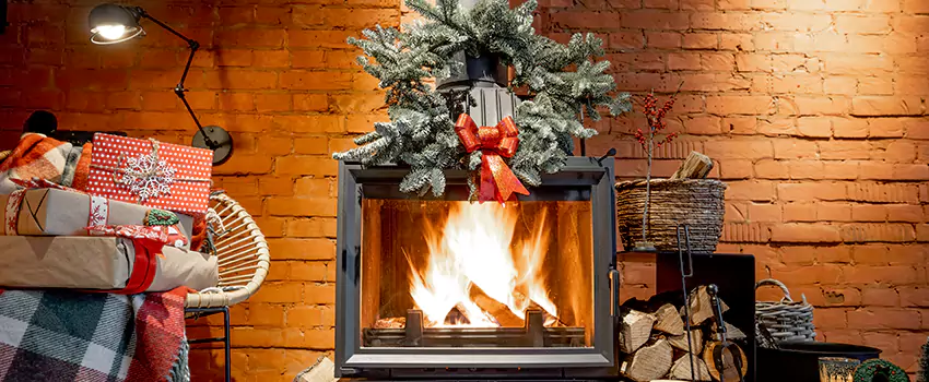 Travis Industries Linear Gas Fireplace Installation in Troy, Ohio