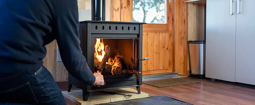 Open Hearth Wood Fireplace Installation in Troy, OH