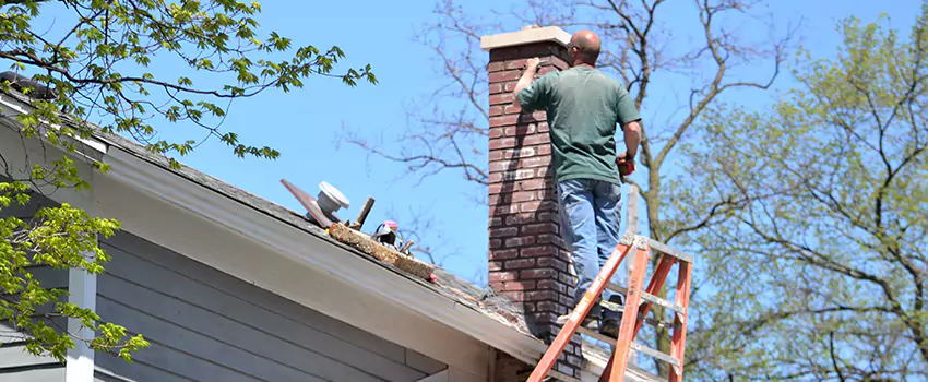 Vinyl and PVC Chimney Flashing Installation in Troy, OH