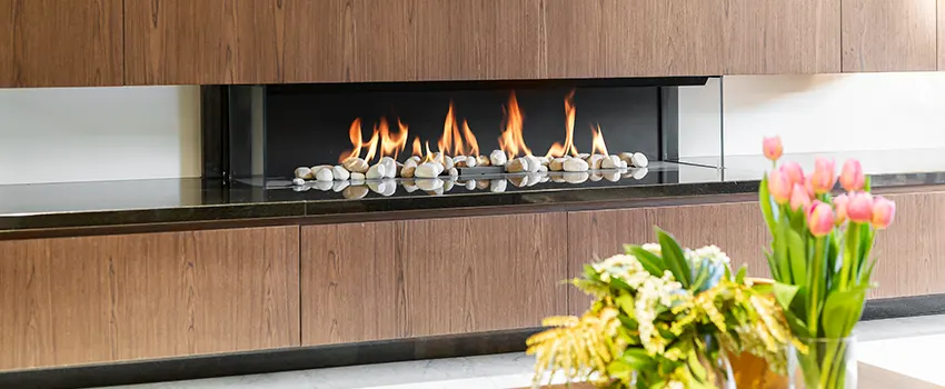 Double-height Fireplace Design Refurbishment in Troy, Ohio