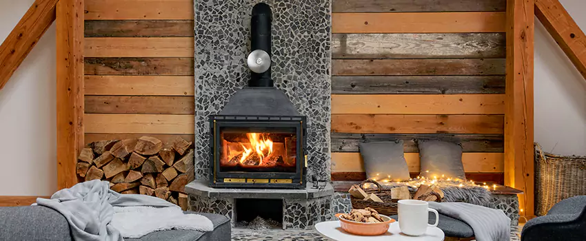 Thelin Hearth Products Direct Vent Gas Stove Fireplace Inspection in Troy, Ohio